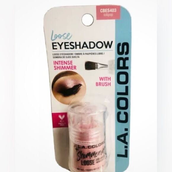🛍️L.A.COLORS Loose Eyeshadow Shimmering honey Suckle CBES401  0.10OZ. (2.8g)💥 - Picture 7 of 8